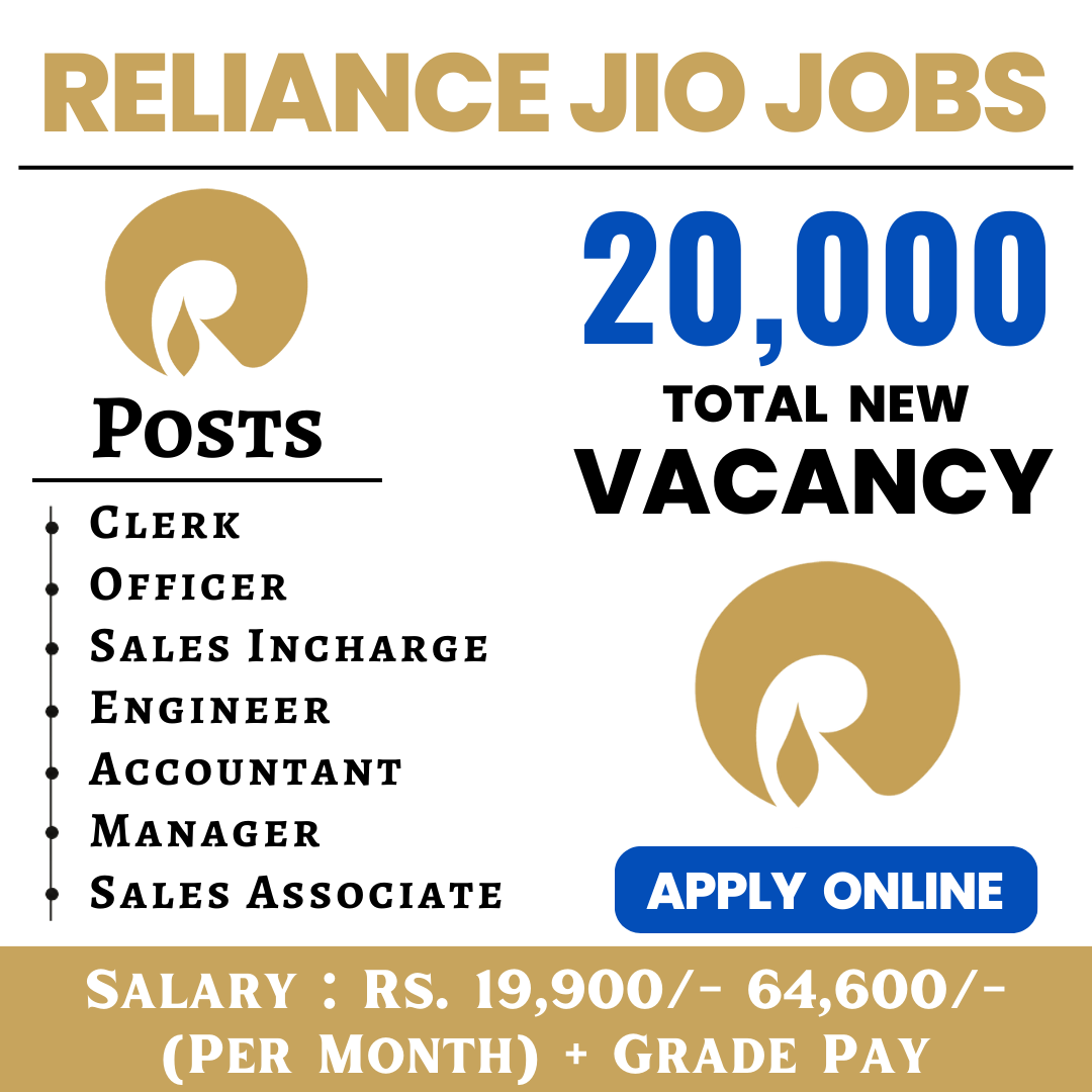 Reliance Jio Recruitment – Apply Online for Various Posts 