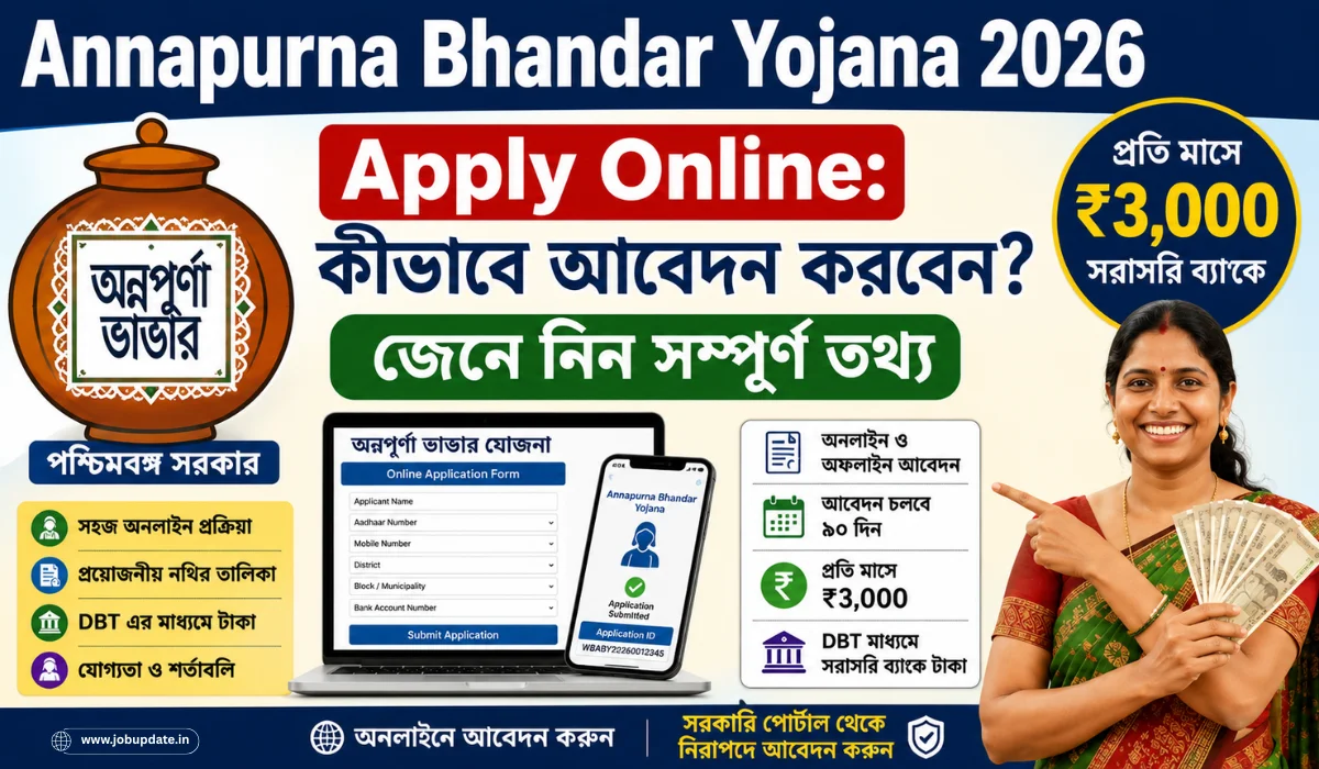 Annapurna Bhandar Yojana 2026 Apply Online
